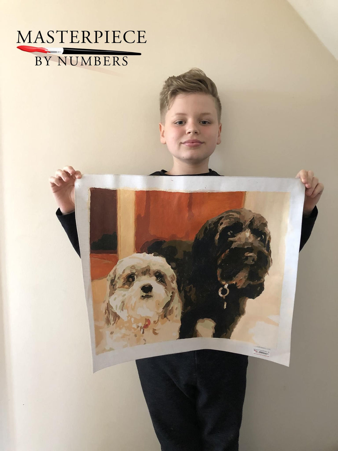 How A 10 Year Old Artist Spent His Christmas Holidays