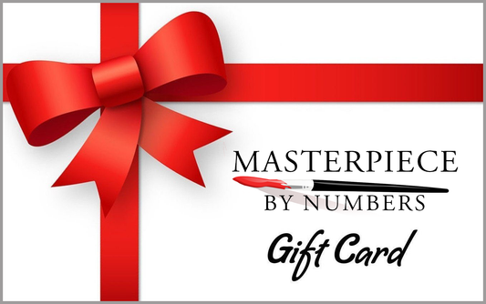 Paint By Numbers Gift Card