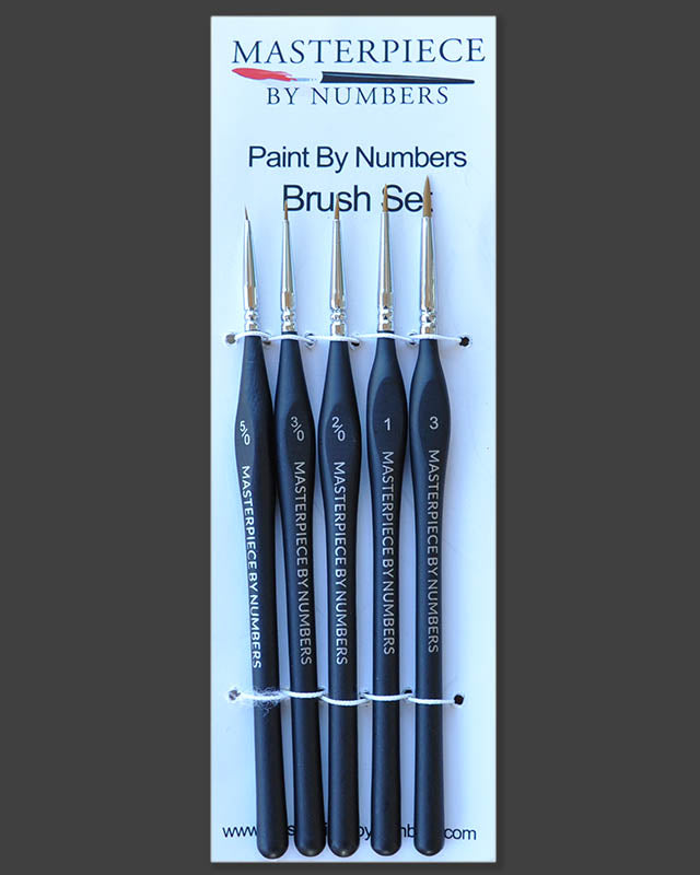 Paint Brush Set - 5 Piece